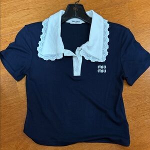 [miu miu] cotton tshirt